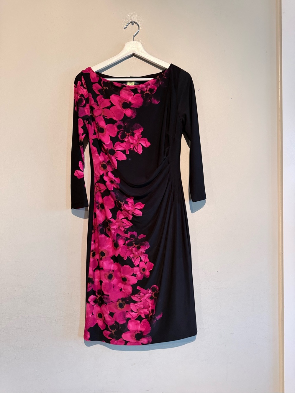 LAUREN RALPH LAUREN Floral Women 8 dress Stretch Work Office Casual Cocktail